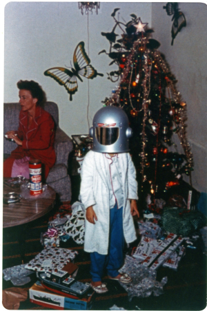 Christmas astronaut